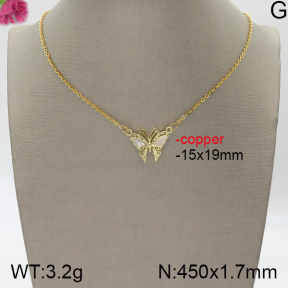Fashion Copper Necklace  5N4000757bbov-J159