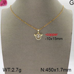 Fashion Copper Necklace  5N4000758bbml-J159