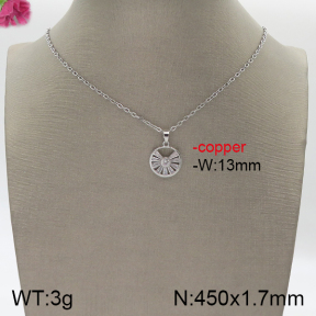 Fashion Copper Necklace  5N4000759bbml-J159