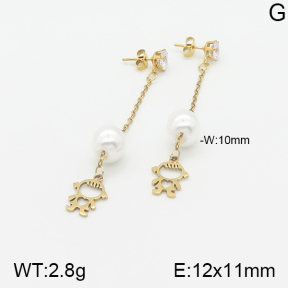 Stainless Steel Earrings  5E3000852aaji-731