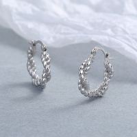 925 Silver Earrings  WT:4.2g  18*18mm  JE3821ajll-Y06
