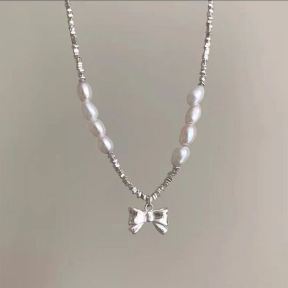 925 Silver Necklace  WT:8.28g  L:41+6cm  JN3849amal-Y06