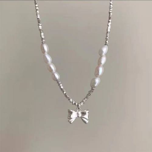 925 Silver Necklace  WT:8.28g  L:41+6cm  JN3849amal-Y06