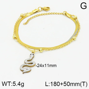 Stainless Steel Bracelet  2B4002314vbmb-413