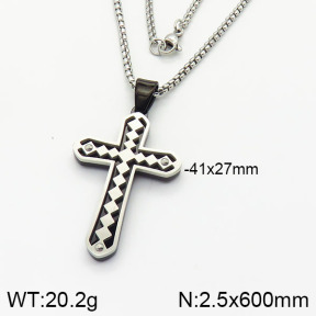 Stainless Steel Necklace  2N2002644vhnv-746