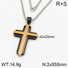 Stainless Steel Necklace  2N2002650vhnv-746