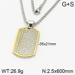 Stainless Steel Necklace  2N2002659vhnv-746