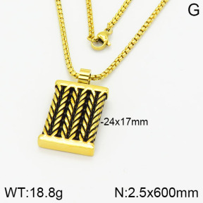 Stainless Steel Necklace  2N2002675ahpv-746