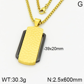Stainless Steel Necklace  2N2002679aivb-746