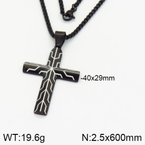 Stainless Steel Necklace  2N2002680vhov-746