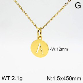 Stainless Steel Necklace  2N2002686aajo-742