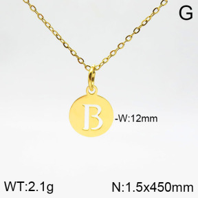 Stainless Steel Necklace  2N2002687aajo-742