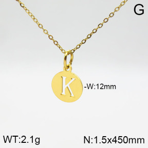 Stainless Steel Necklace  2N2002696aajo-742