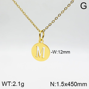 Stainless Steel Necklace  2N2002698aajo-742