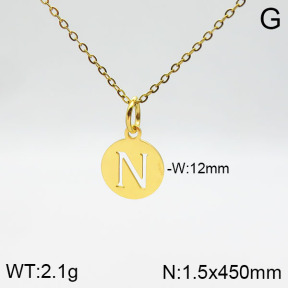 Stainless Steel Necklace  2N2002699aajo-742