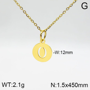 Stainless Steel Necklace  2N2002700aajo-742