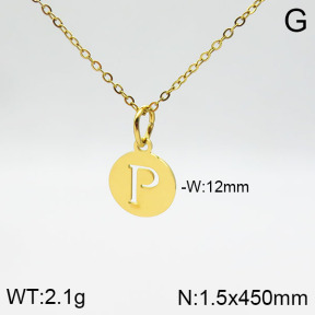 Stainless Steel Necklace  2N2002701aajo-742