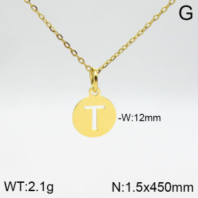 Stainless Steel Necklace  2N2002704aajo-742