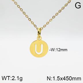Stainless Steel Necklace  2N2002705aajo-742