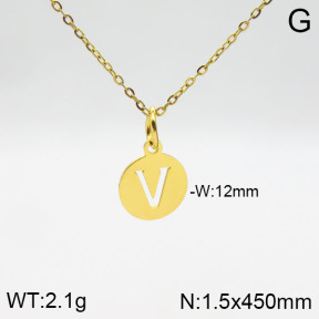 Stainless Steel Necklace  2N2002706aajo-742