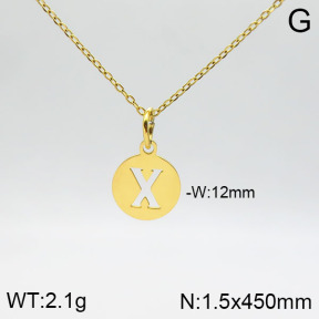 Stainless Steel Necklace  2N2002708aajo-742