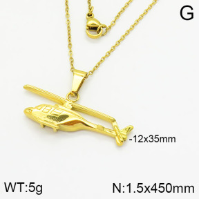 Stainless Steel Necklace  2N2002721vbll-742