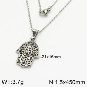 Stainless Steel Necklace  2N2002728aakl-742