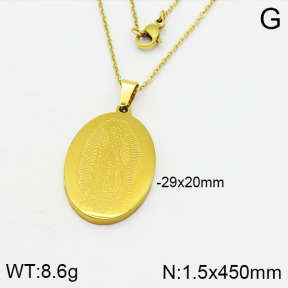 Stainless Steel Necklace  2N2002729ablb-742