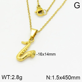 Stainless Steel Necklace  2N2002733vbll-742