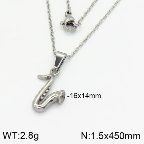 Stainless Steel Necklace  2N2002734ablb-742