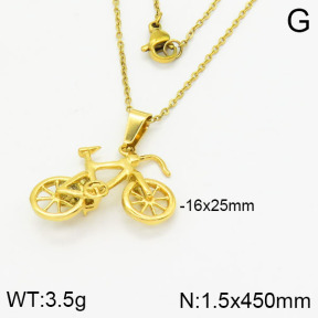 Stainless Steel Necklace  2N2002737vbll-742