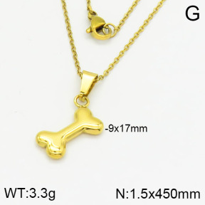 Stainless Steel Necklace  2N2002747aajo-742