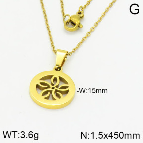 Stainless Steel Necklace  2N2002755ablb-742