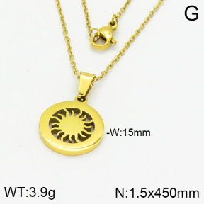 Stainless Steel Necklace  2N2002757ablb-742