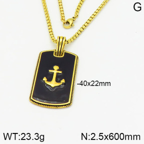 Stainless Steel Necklace  2N3001052ahpv-746