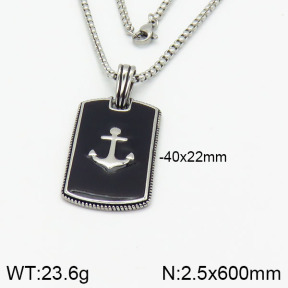 Stainless Steel Necklace  2N3001053vhnv-746