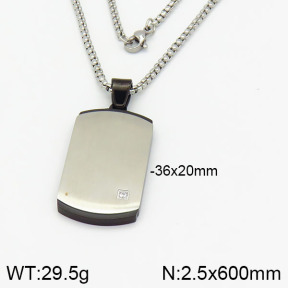 Stainless Steel Necklace  2N4001543vhnv-746