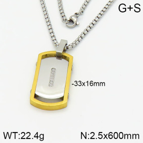 Stainless Steel Necklace  2N4001547ahpv-746
