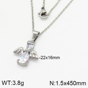 Stainless Steel Necklace  2N4001555ablb-742