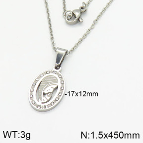 Stainless Steel Necklace  2N4001557ablb-742