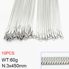 Stainless Steel Necklace  2N2002683ahpv-452