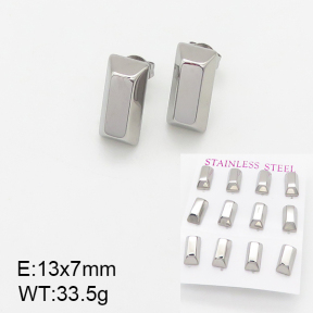 Stainless Steel Earrings  5E2002175vhov-436