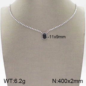 Stainless Steel Necklace  5N4001287bhva-436