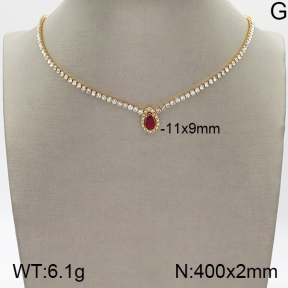 Stainless Steel Necklace  5N4001307vhha-436