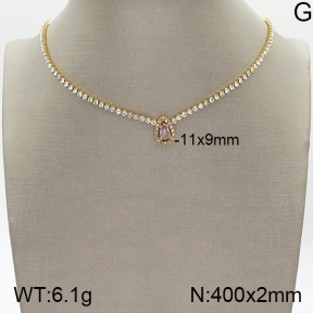 Stainless Steel Necklace  5N4001308vhha-436