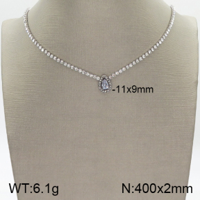 Stainless Steel Necklace  5N4001312bhva-436