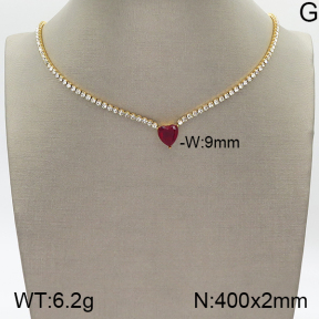 Stainless Steel Necklace  5N4001338vhha-436