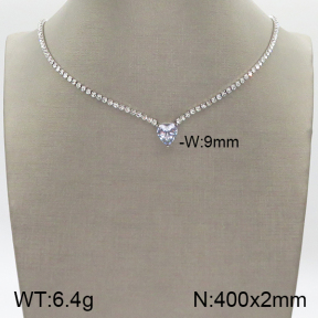 Stainless Steel Necklace  5N4001343bhva-436