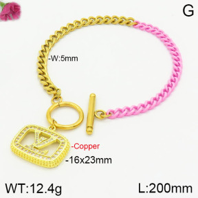 LV  Fashion Bracelets  PB0172948vhmv-J135