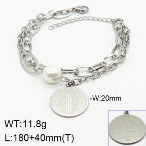 Stainless Steel Bracelet  2B3001641bbov-350